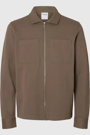SELECTED Reissverschluss Sweatjacke