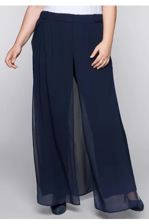 Sheego Weite Hose im Lagenlook, , Gr.48
