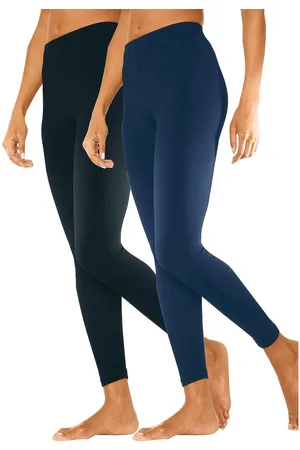Vivance Doppelpack Leggings mit Gummibund, , Gr.40/42