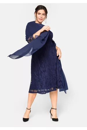 Sheego Stola aus fließendem Chiffon