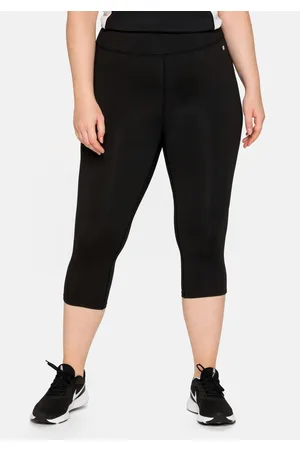 Sheego Sporthose mit Innentasche, in Caprilänge, , Gr.40