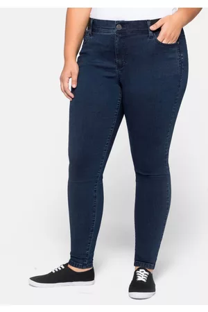 Sheego Skinny Jeans mit »Ultimate Stretch«, wächst bis 3 Gr. mit, , Gr.1
