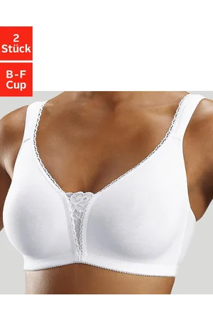 Petite Fleur Doppelpack BHs ohne Bügel, , Gr.80C