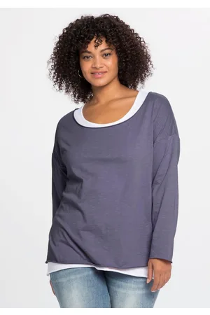 Joe Browns Langarmshirt im Layeringlook, mit Rollkanten, , Gr.42