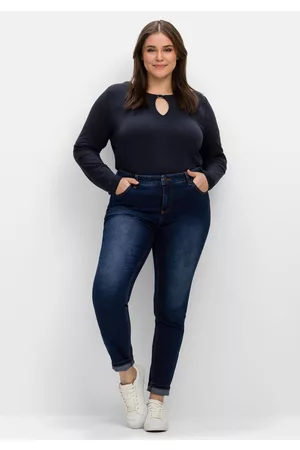 Sheego Skinny Jeans in Curvy-Schnitt SUSANNE, , Gr.40