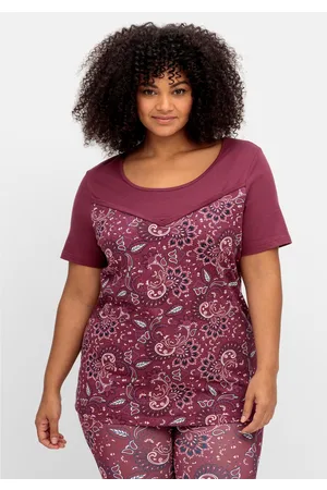 Joe Browns Kurzarmshirt aus Single-Jersey, mit Paisleymuster, , Gr.40/42