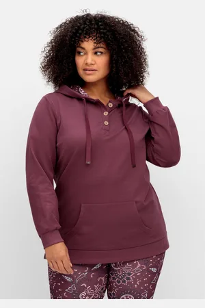Joe Browns Kapuzensweatshirt mit Knopfleiste und Kängurutaschen, , Gr.40/42
