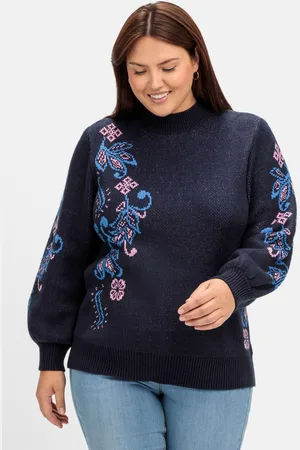 Joe Browns Pullover mit floralem Jacquardmuster, , Gr.44/46