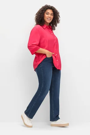 Sheego Gerade Jeans mit TruTemp365® Fasern, , Gr.40