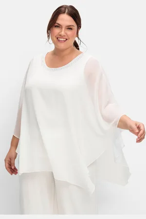 Sheego Tunika in 2-in-1-Optik, , Gr.40