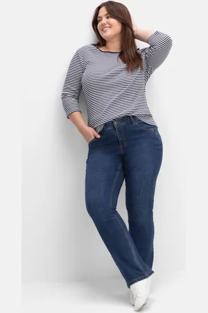 Sheego Bootcut-Jeans in Curvy-Schnitt SUSANNE, , Gr.40