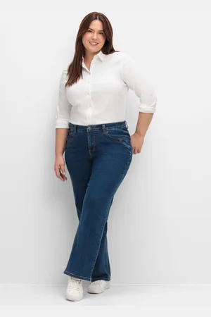 Sheego Weite Jeans in Curvy-Schnitt ELLA, , Gr.40