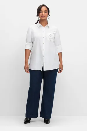 Sheego Weite Jeans in Five-Pocket-Form, , Gr.40