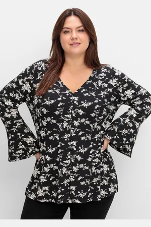Joe Browns Langarmshirt mit Biesen und Volantärmeln, , Gr.40/42