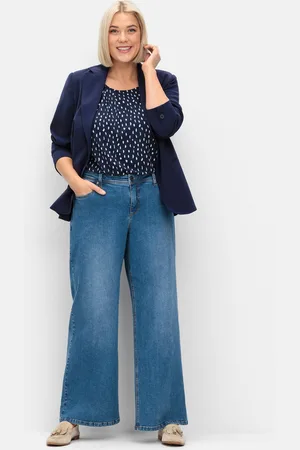 Sheego Weite Jeans in Curvy-Schnitt VERENA, , Gr.40