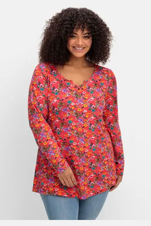 Joe Browns Longshirt mit Blümchen-Alloverdruck, , Gr.40/42