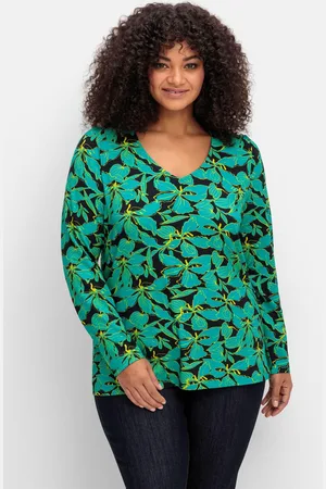 Joe Browns Langarmshirt mit floralem Alloverprint, , Gr.40/42