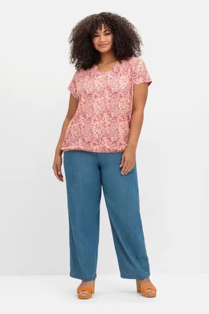 Sheego Jeans-Culotte in weiter Beinform, , Gr.40
