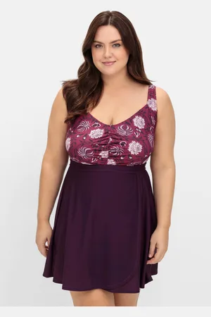 Joe Browns Tankini-Oberteil in ausgestellter Longform, , Gr.40C