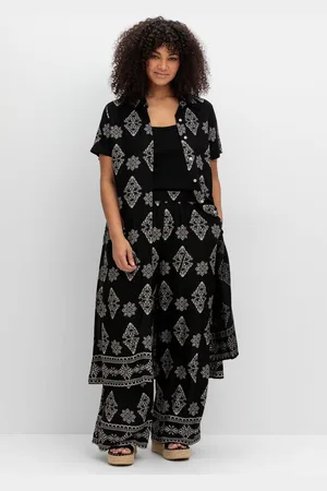 Joe Browns Extralange Bluse mit Ornamentdruck, , Gr.40