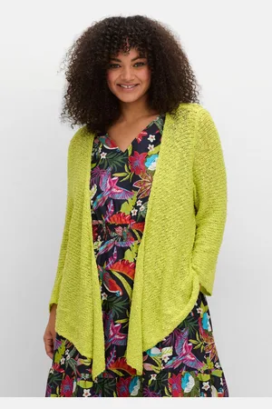 Joe Browns Strickjacke im Häkel-Look, mit zipfeligem Saum, , Gr.40/42