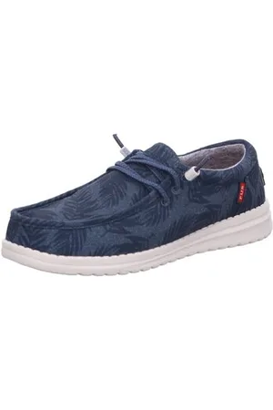 FUSION Herrenschuhe Schnuerschuhe 1-0102B-0623 DENIM