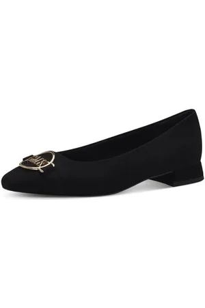 Mocassin Femme CHATATWAK – Vernis Noir, Talon Pliable Pour Le Porter En Mule Ou Classique (Noir, Taille 40)