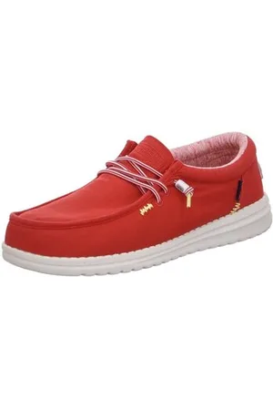 FUSION Herrenschuhe Schnuerschuhe Jack red