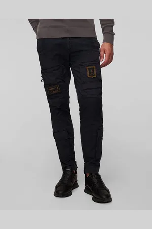 Aeronautica Militare Herren-cargohose In Marineblau