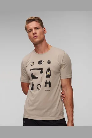 Dolomite Pelmo Dri 2 Ss Herren-t-shirt In