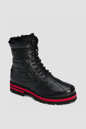 Bogner Courchevel 21 A Leder-winterstiefel Für Herren In Schwarz