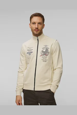 Aeronautica Militare Herren-sweatshirt In Beige
