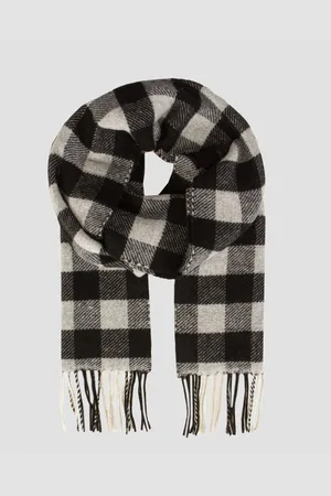 Woolrich Unisex Woolen Buffalo Scarf Wollschal