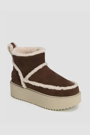 INUIKII Classic Low Shearling Winterschuhe Für Damen In