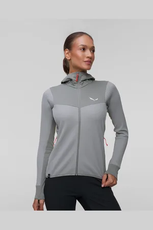Salewa Puez Waffle Polarlite® Hybrid Trekking Sweatshirt Für Damen