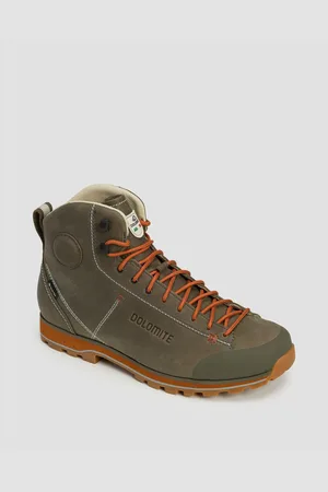 Dolomite 54 High Fg Evo Gtx Hohe Wanderschuhe Aus Leder In Grün Und Beige