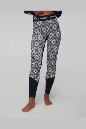 Helly Hansen W Lifa Merino Midweight Graphic Pant Thermo-leggings Für Damen
