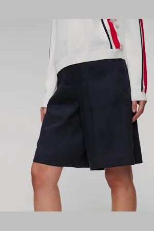 Bogner Reana Damenshorts Aus Leinen In Marineblau