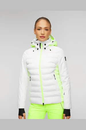 Bogner Janka3 Weiße Damen-skijacke