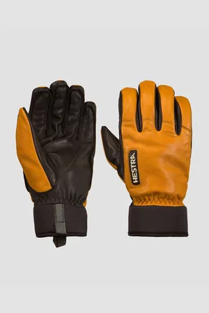 Hestra Army Leather Wool Terry - 5 Finger Skihandschuhe Für Herren