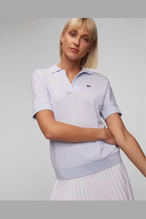 Lacoste Pf0504 Poloshirt Für Damen In Hellblau
