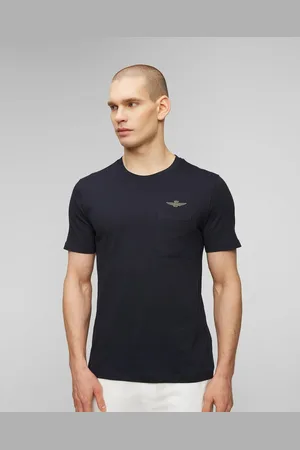 Aeronautica Militare Herren-t-shirt In Marineblau