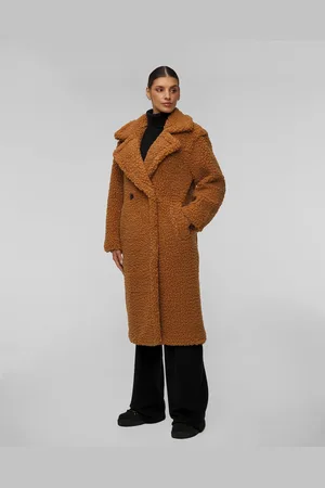 UGG Gertrude Brauner Kunstpelzmantel