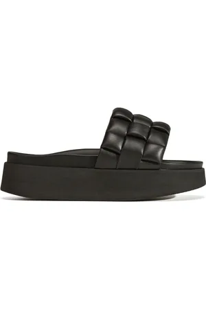 INUIKII Braided Vegan Platform Pantoletten