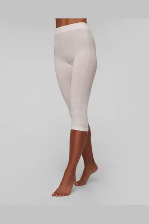 Falke Wool Tech 3/4 Damen-leggings Aus Merinowolle