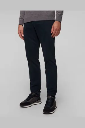 Alberto Rob Soft Tencel Herrenhose In Marineblau