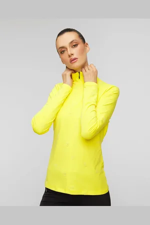 Sportalm Gelber Ski-rollkragenpullover Für Damen