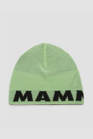 Mammut Logo Beanie Wendemütze In Lime