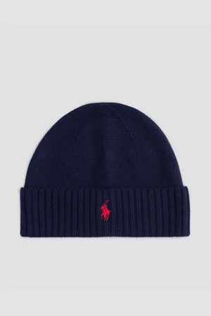 Ralph Lauren Wollmütze Für Herren In Marineblau
