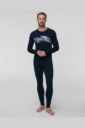 Icebreaker 200 Oasis Leggings Thermo-leggings Thermo-leggings Für Herren In Marineblau